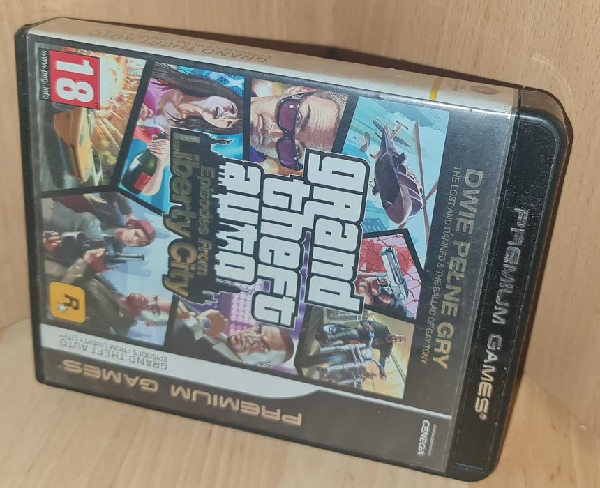 Grand Theft Auto Episodes from Liberty City + MAPA / PC /Ang / dst-/