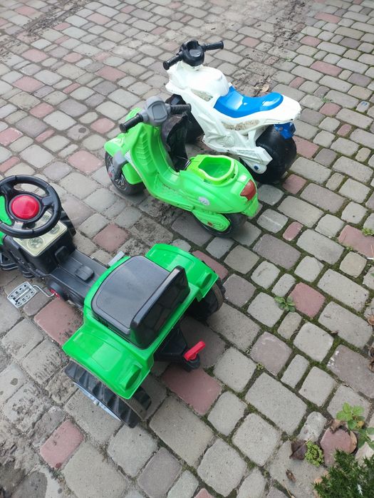 Детский  трактора велобег