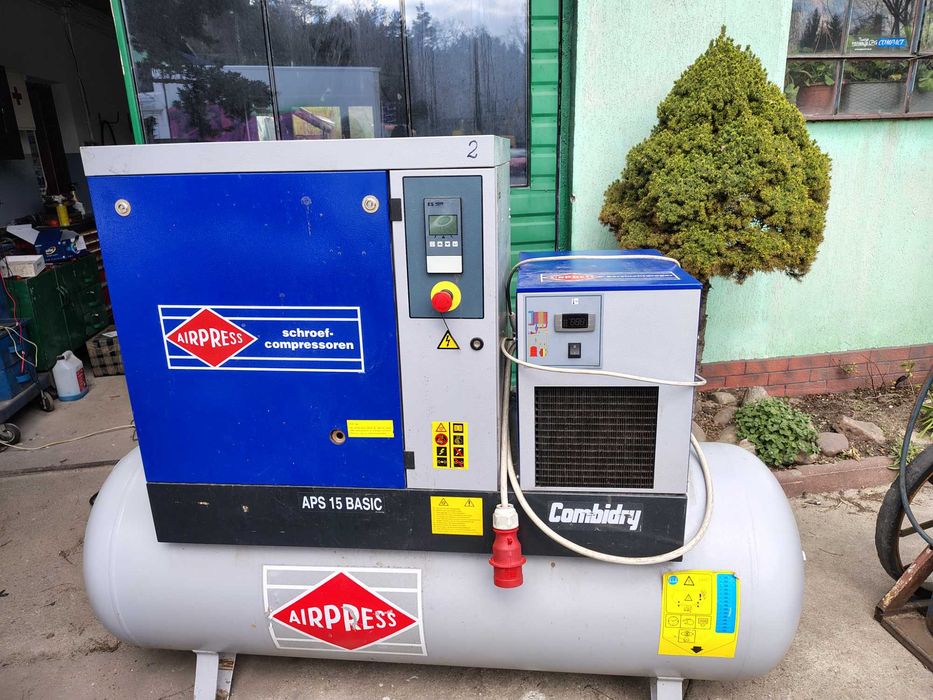 Kompresor śrubowy Airpress APS 15 Basic CombiDry 10 bar 11 kW