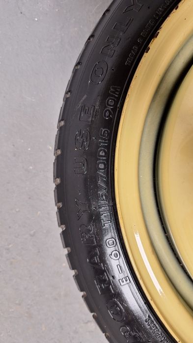 Koło dojazdowe + zestaw