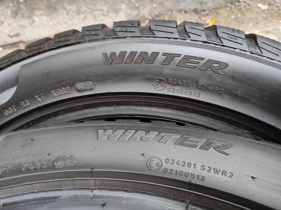Pirelli Sottozero 3 Winter 195/55r20 95H Extra Load 2шт, 18год, 5,9мм, ЗИМА. Привезены из Германии