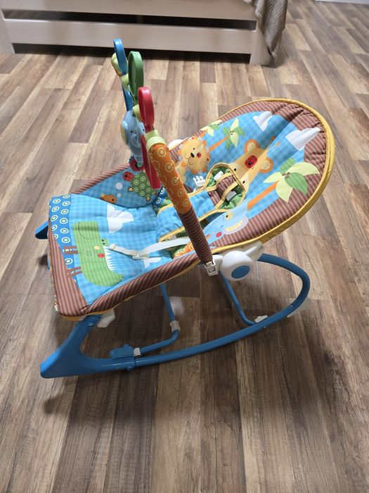 Масажне крісло-качалка Fisher-Price Сафарі