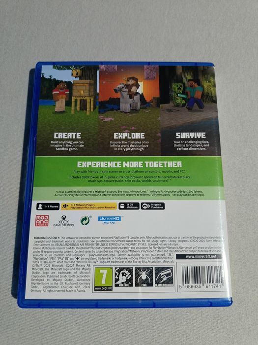 Gra Minecraft PS5