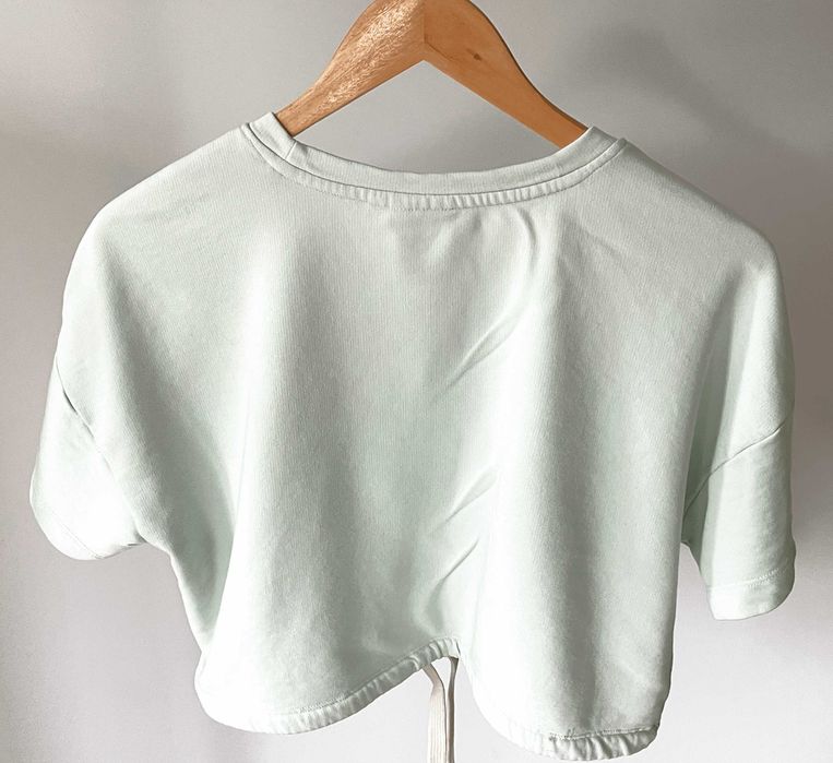 ONLY mentolowy top damski crop top, rozmiar M