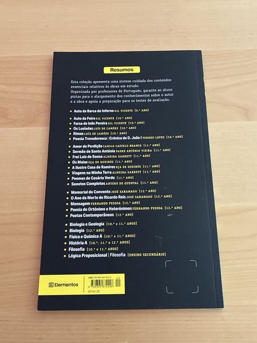 Livro de estudo Português