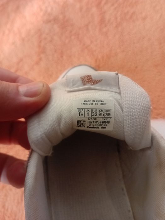 Кеды,кроссовки Reebok, кожаные,р.32