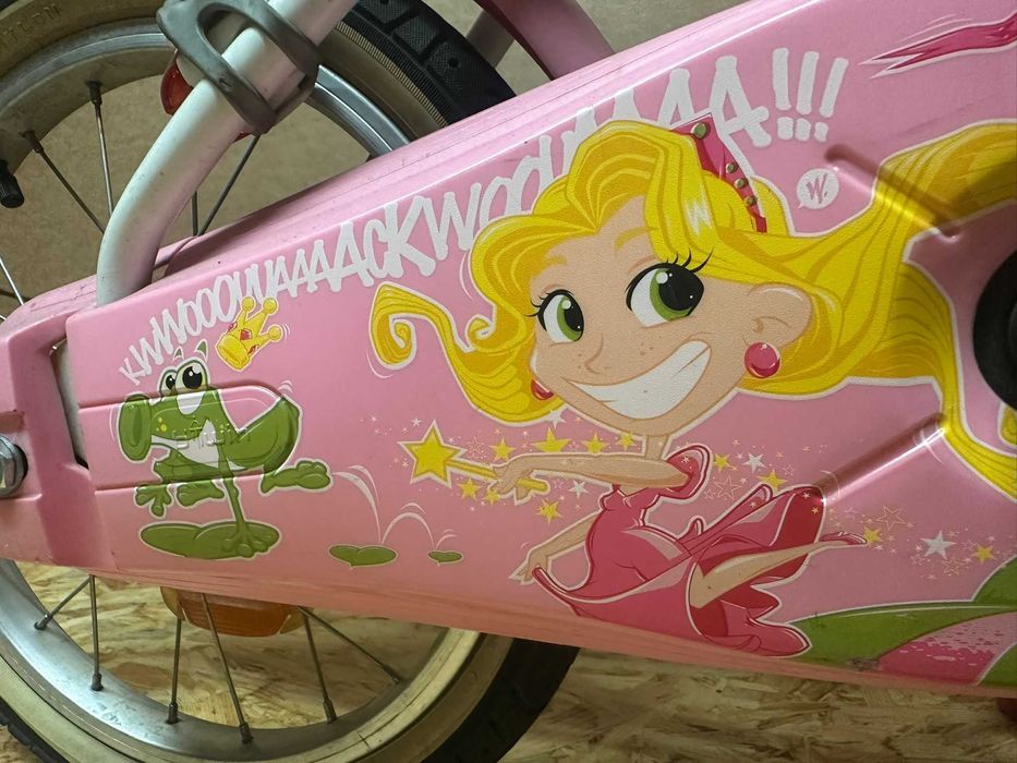 Rower dziecięcy Decathlon B-Twin Princess 16" + Gratisy