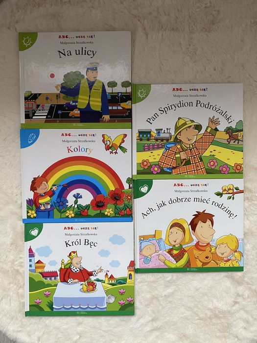Zestaw książek z serii abc..uczę się