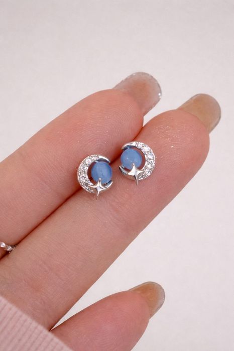 Сережки медичне срібло