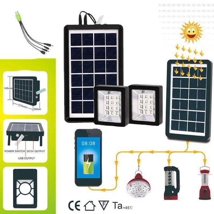 Новый проектор на солнечной панеле