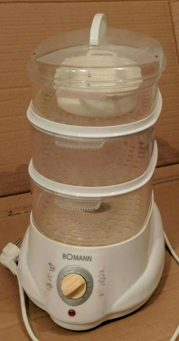 Parowar, urządzenie do gotowania na parze. Bomann.