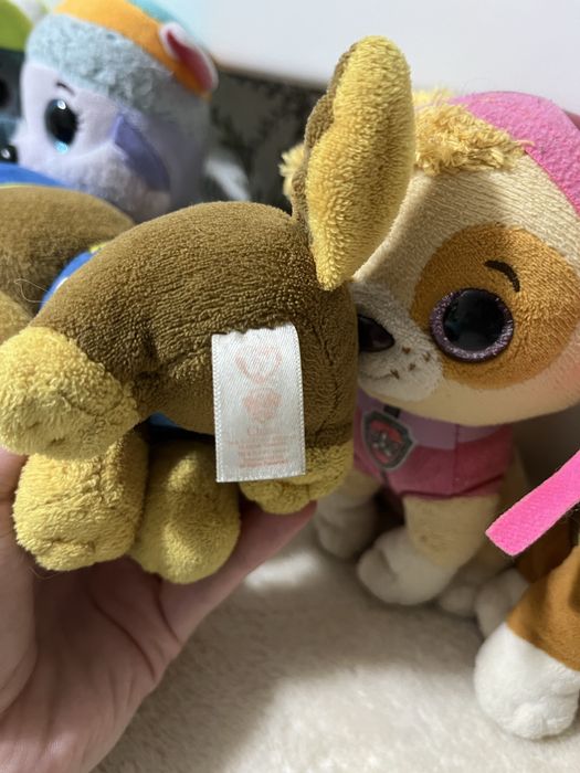 Мʼякі іграшки щенячий патруль