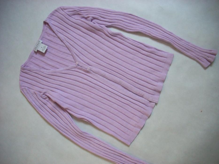 Hennes Sweterek Zapinany cotton 36 S