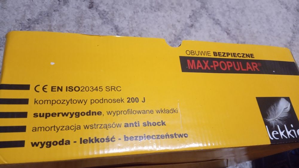 Buty ochronne 41 , max-popular.