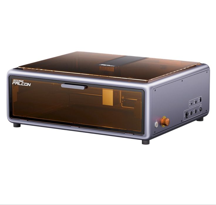 Laser Creality Falcon 10W | ZESTAW: Odciąg Mecpow P50, Rotator, Plaster Miodu