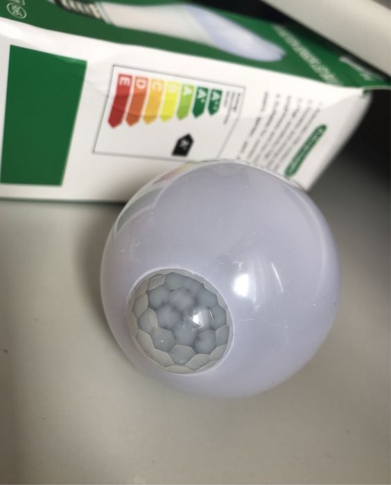 Lampada com sensor de movimento