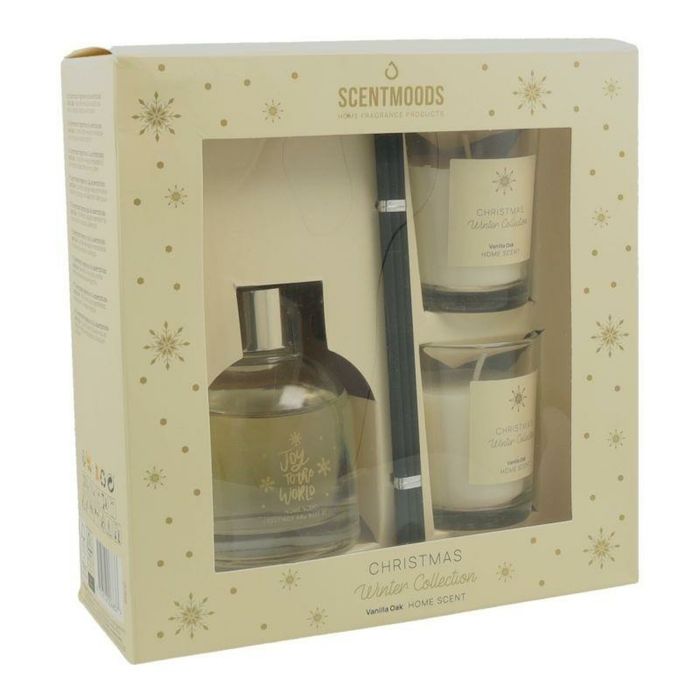 Zestaw 2x świeczka z dyfuzorem Vanilla Oak ScentChips