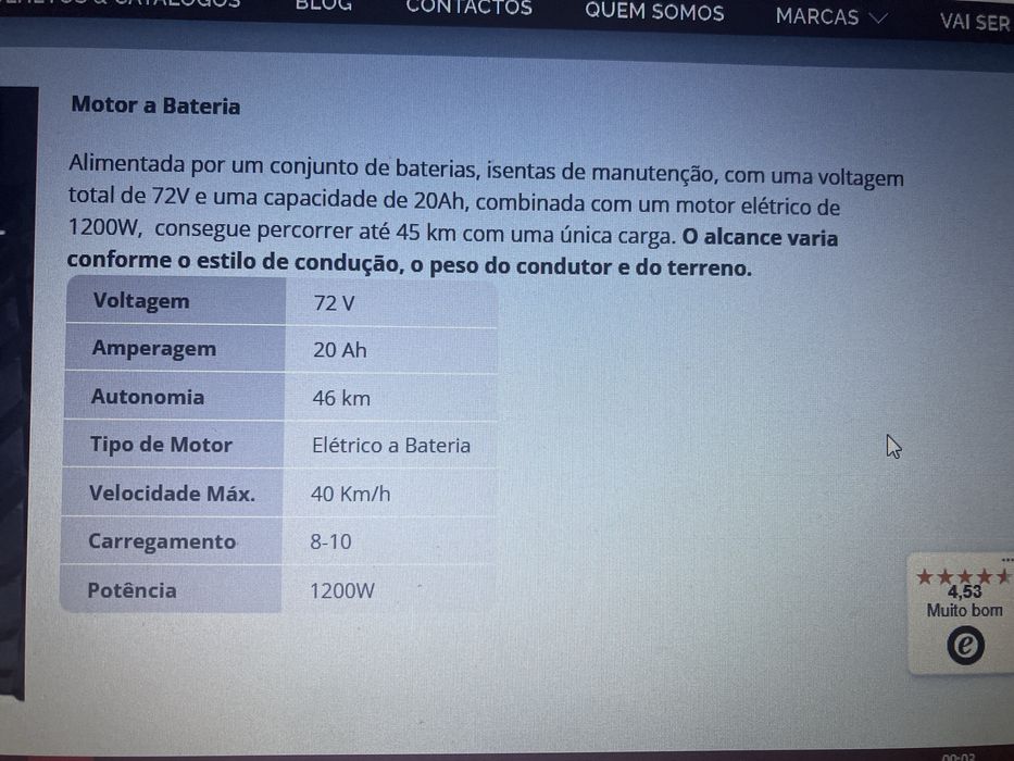 Vende se Moto 4 a bateria