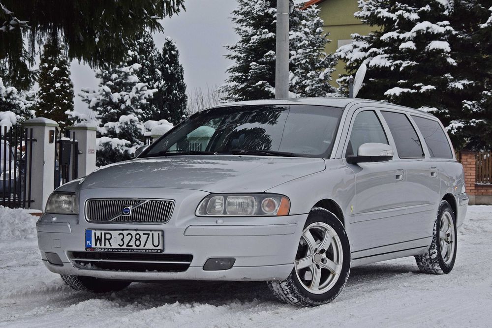 VOLVO V70 2.4 D5 185KM Automat Klimatyzacja Skóra Elektryka Navi 2006!