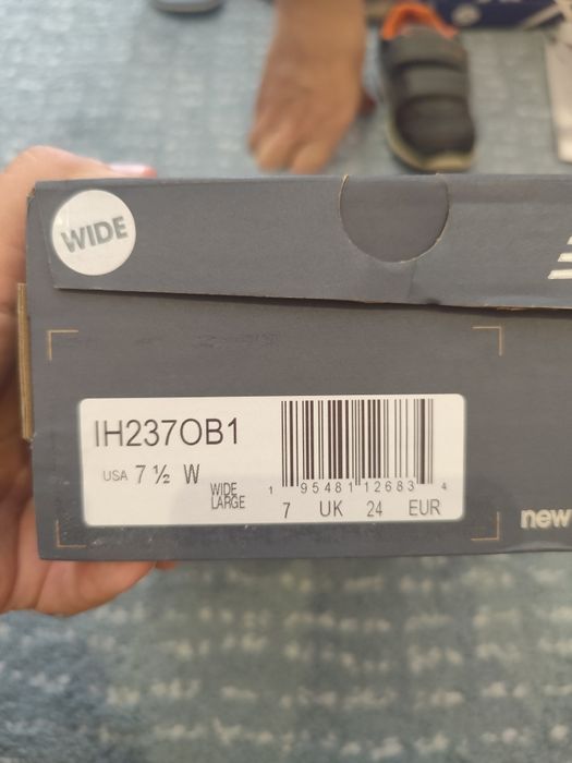 Sapatilhas new balane azul