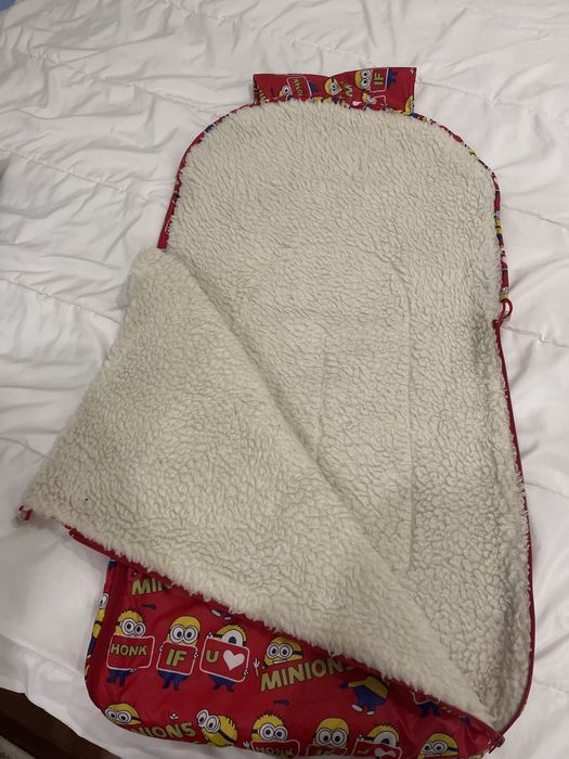 Теплий, зимовий конверт в коляску.