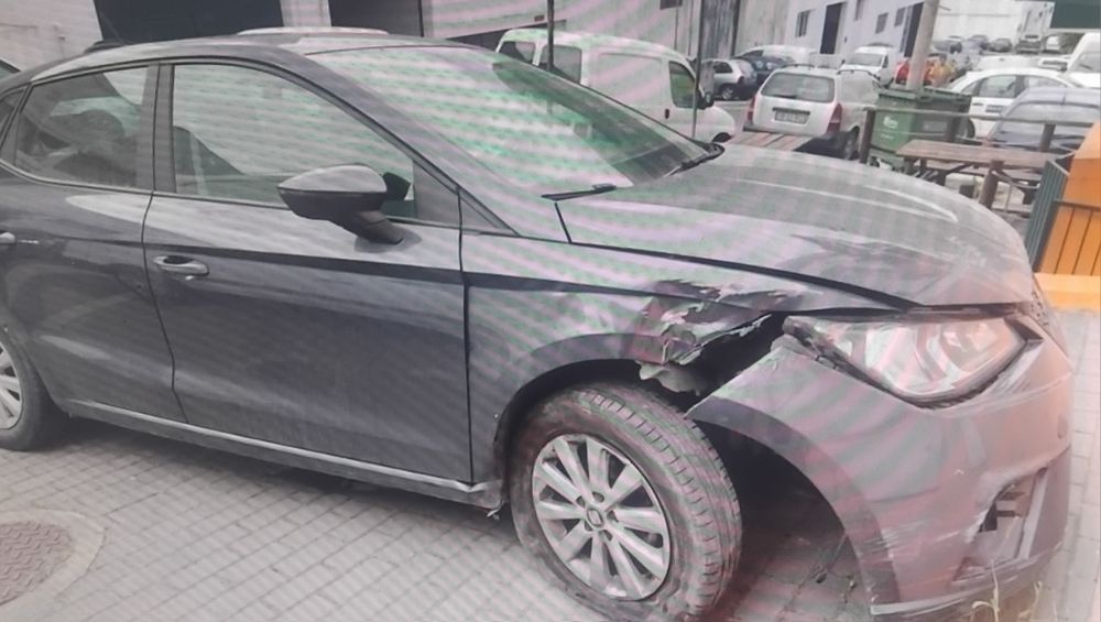 vendo seat Ibiza V 1.0 (KJ1 ) de 2021 nacional com 86 mil km  acidentado salvado