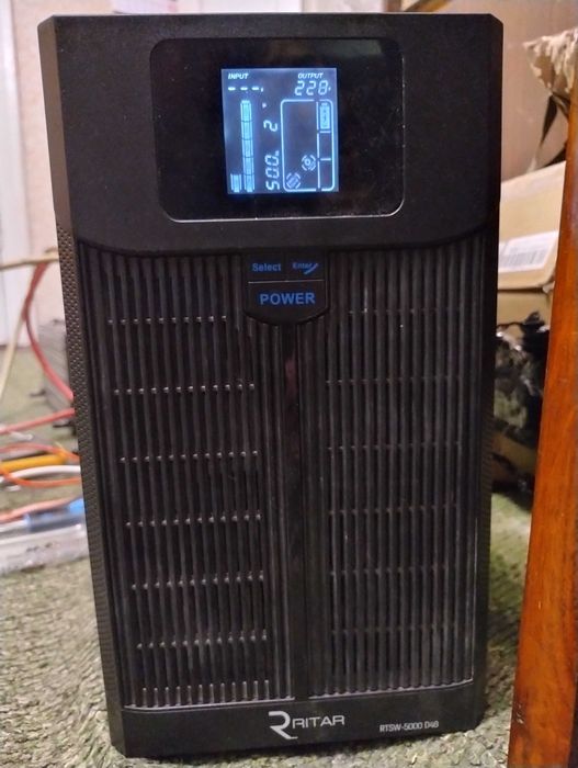 джерело безперебійного живлення (ДБЖ) Ritar RTSW-5000 D48.