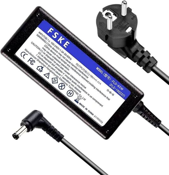 Zasilacz Ładowarka FSKE 65 W 19 V 3,42 A do ASUS Toshiba Lenovo