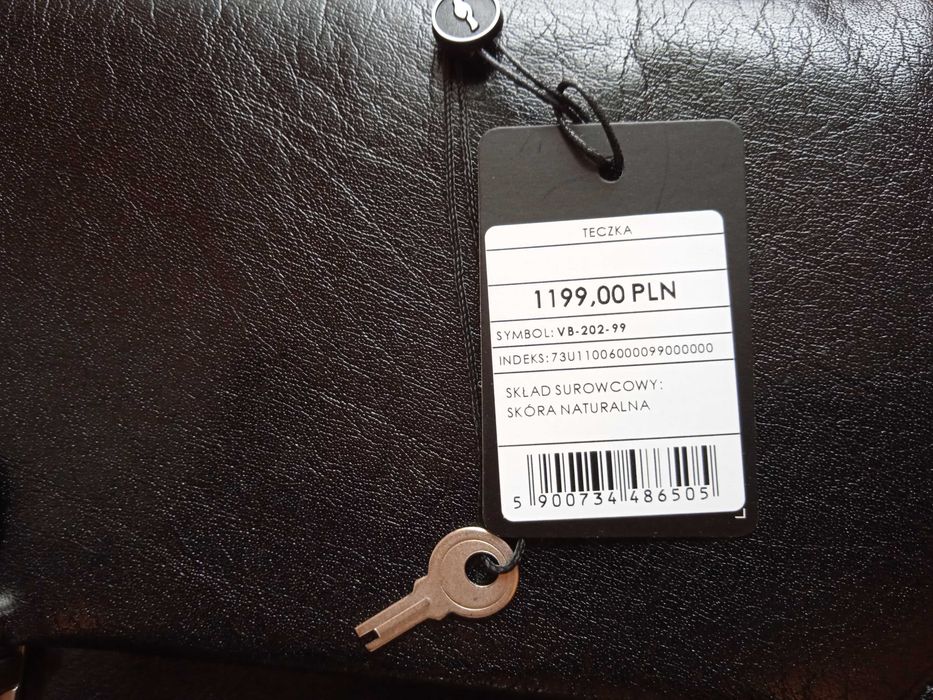 OCHNIK Skórzana teczka męska VB-202-99