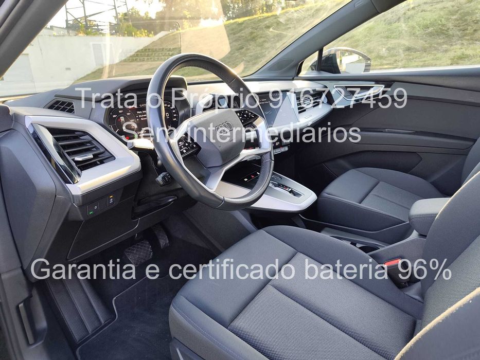 Audi Q4 sporback 40 (82kwh) certificado bateria 96% garantia