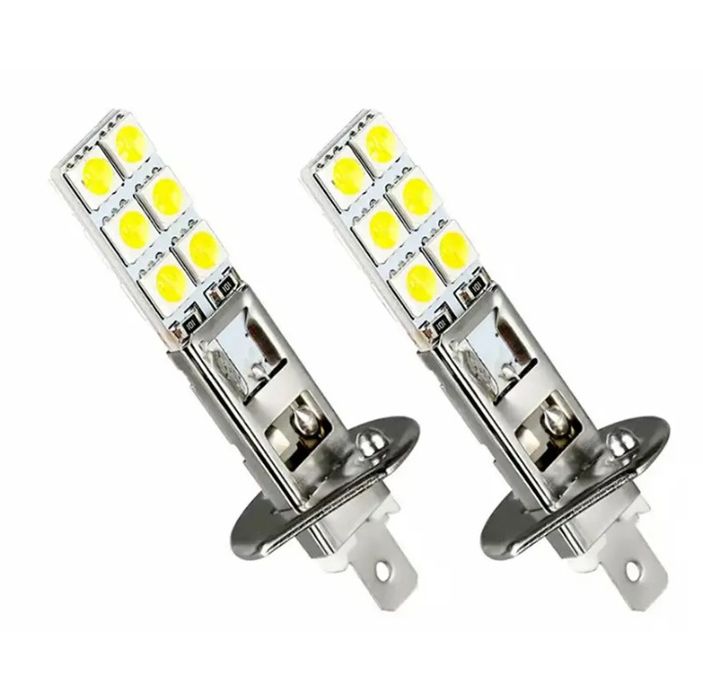 Żarówki H7 H1 H3 W5W led 6000k 2szt