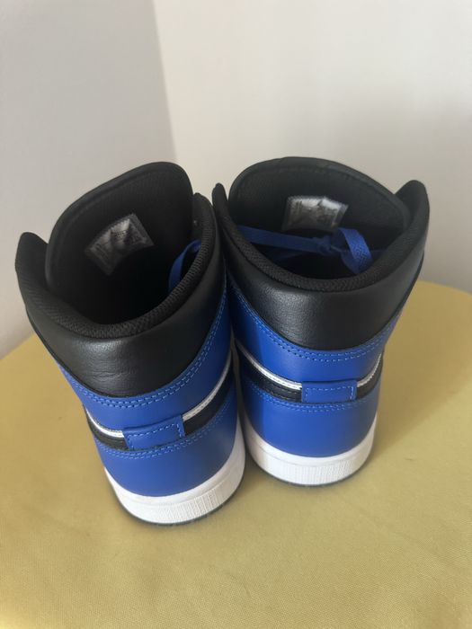 Air Jordan 1 MID Game Royal Azul Preto e Branco