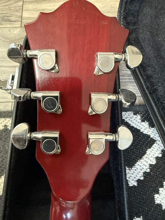 Gitara hollow body Ibanez AFS75T TRD 12-01 z futerałem RockCase