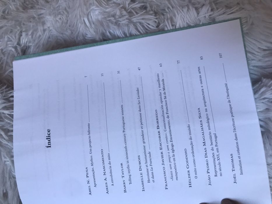 Mitos Literatura e Arte, Mitos classicos no Portugal Quinhentista