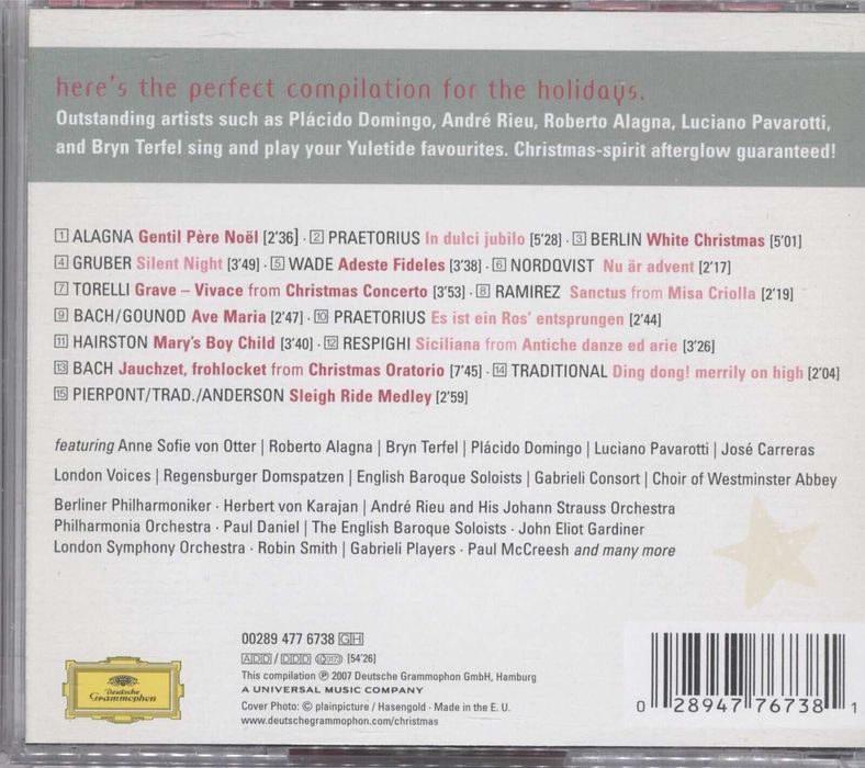 We wish you a Merry Christmas -Deutsche Grammophon (CD NOVO)