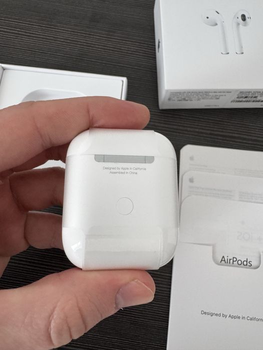 ‼️+ чохол в подарунок AirPods 2 / безпровідні навушники