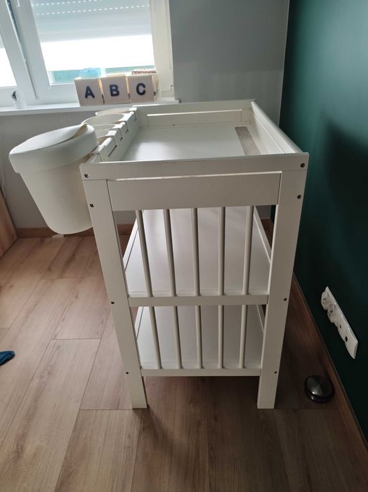 Przewijak Gulliver Ikea plus pojemniki odbiór własny k. Konina