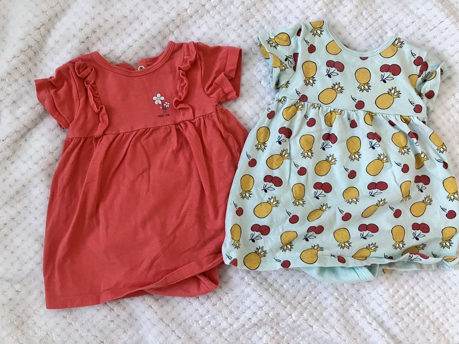 Sukienki z body Lupilu 62/68