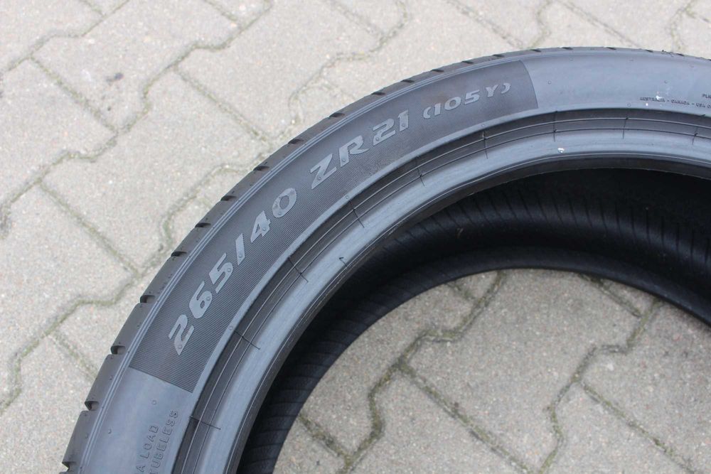 Opona letnia 265/40/21 Pirelli P Zero Jak nowa