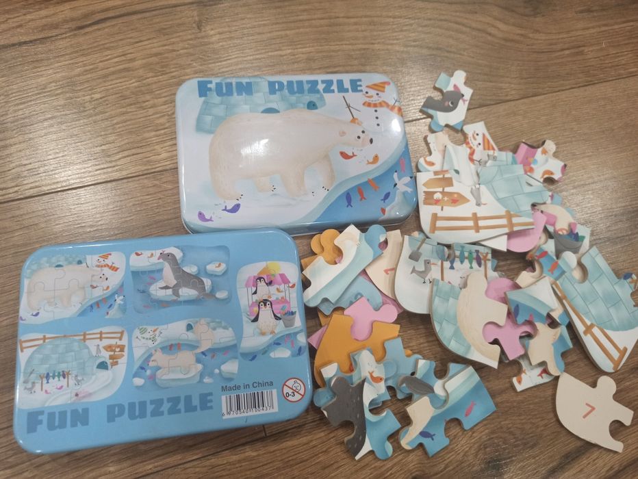 Детские деревянные пазлы