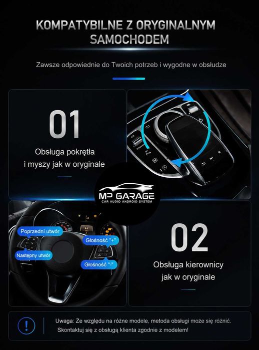Mercedes NTG  Apple CarPlay Android Auto Moduł Bezprzewodowy Montaż PL