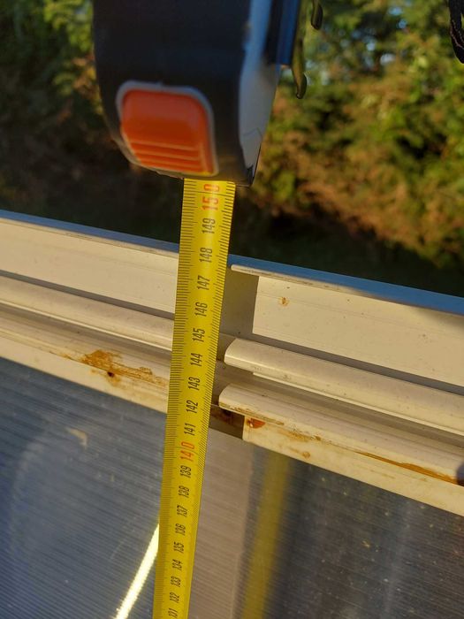 Świetlik dachowy poliwęglan 248x148