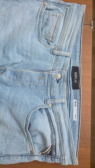 Jeans męskie REPLAY natural quality clothing - premium