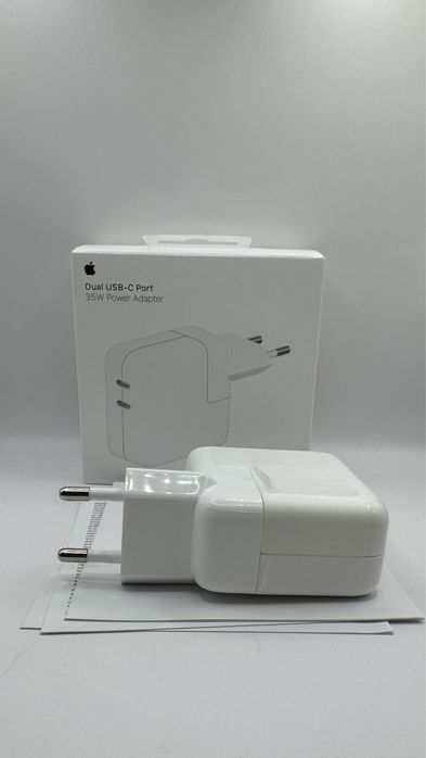 Zestaw Oryg. Ładowarka 35W + Oryg. Ladowarka Apple Watch Usb - C 1 M