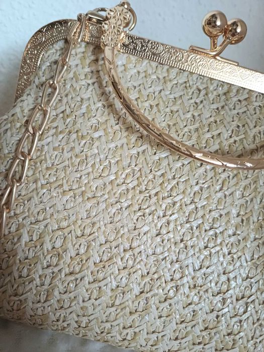 Torebka koktajlowa  - Pleciona