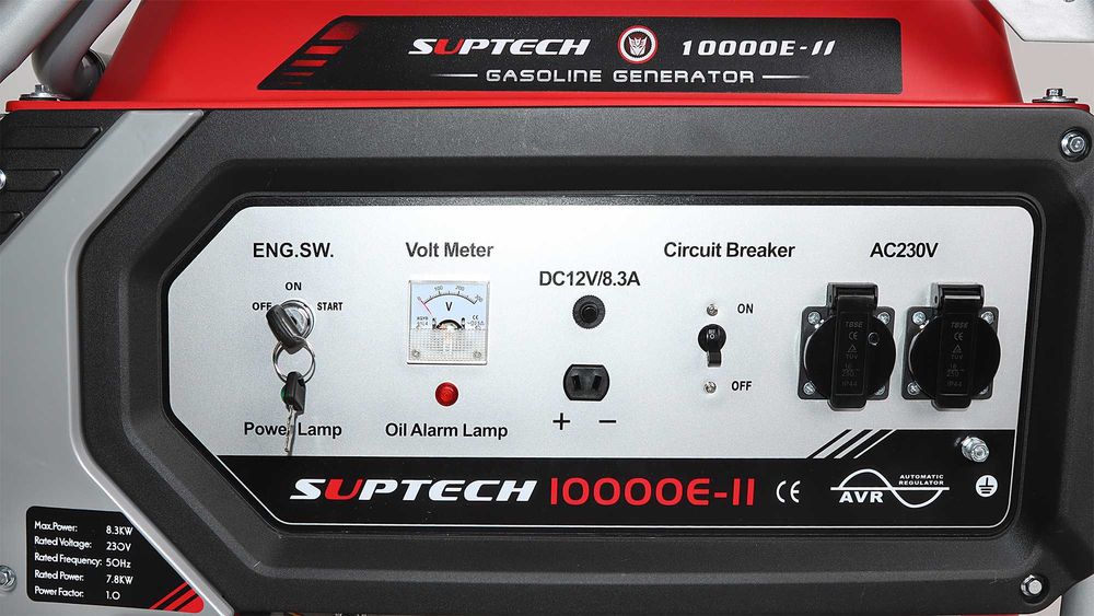 Генератор бензиновий SUPTECH 8.5 кВт (1 фаза)