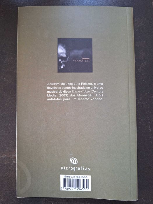 Antídoto - José Luís Peixoto