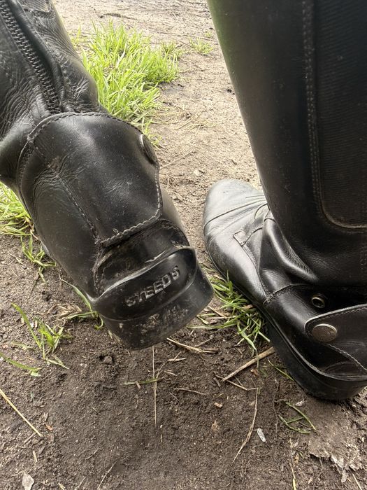 Oficerki, buty do jazdy konnej 40