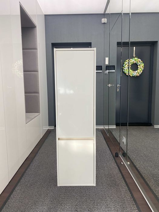 Szafka słupek 140x40x25cm biała Cersanit Crea