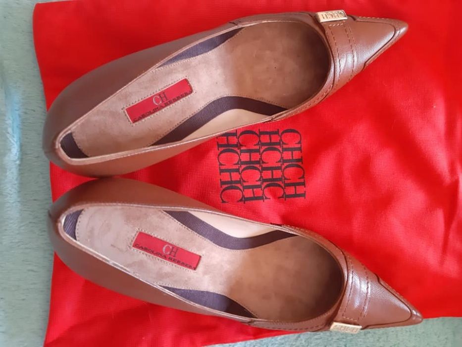Sapatos novos Carolina Herrera genuínos